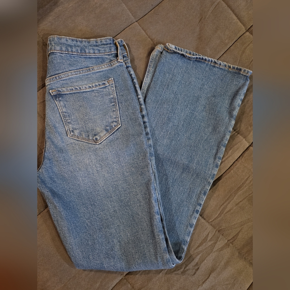 OLD NAVY EXTRA HIGH RISE FLARE | SIZE 0